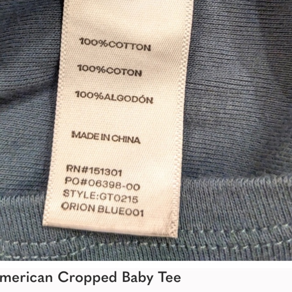 Cropped Baby Tee - Picture 5 of 5